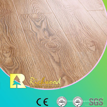 Hogar 12.3mm HDF AC3 Grabado en relieve Elm Waxed Edge Suelo laminado